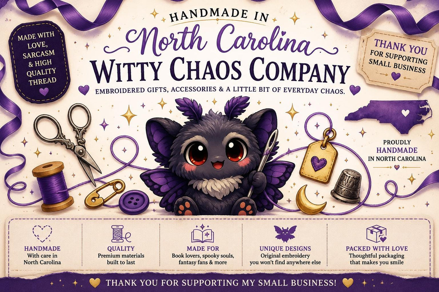 Handmade 3-Piece Mystery Bag | Choose Your Chaos Accessory Set