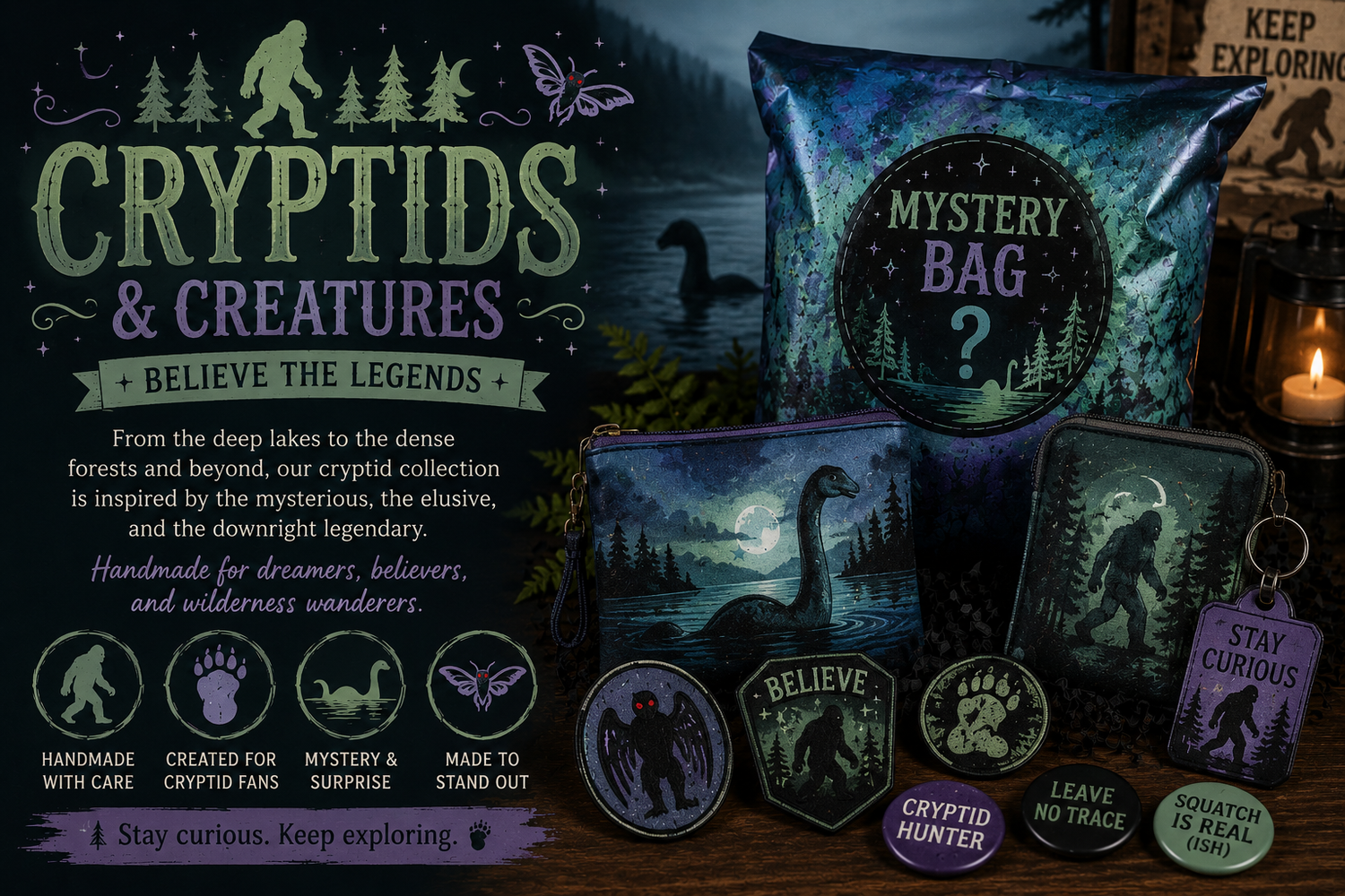 Cryptids and Creatures