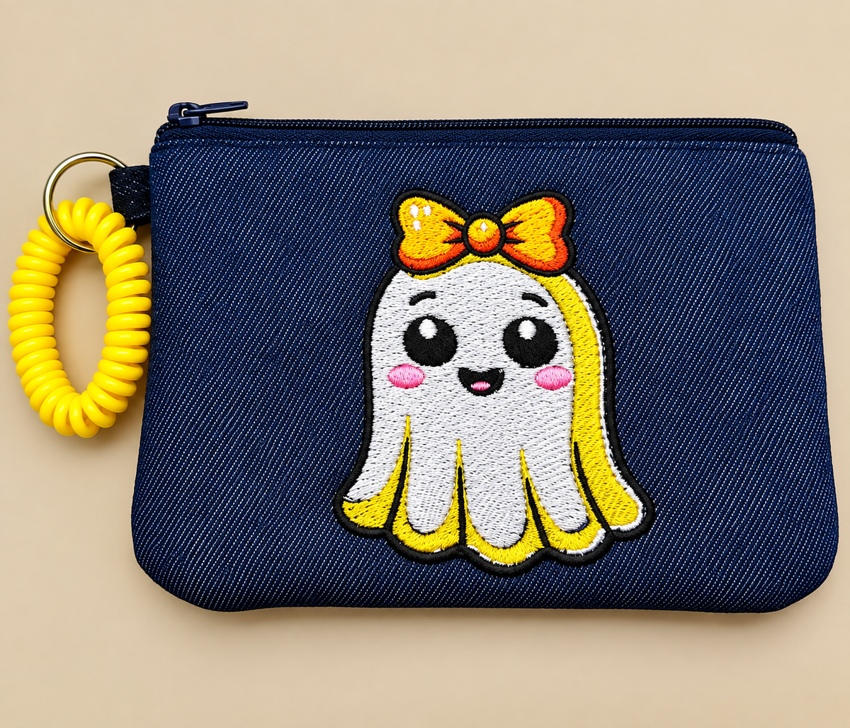 Penelope the Poltergeist 👻 | Embroidered Bag Buddy