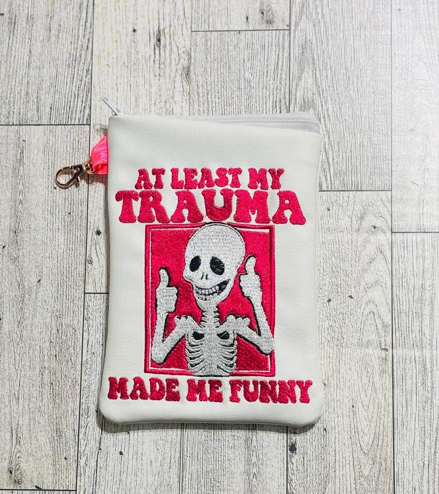 At Least My Trauma Made Me Funny Bag Buddy Mini Zipper Pouch