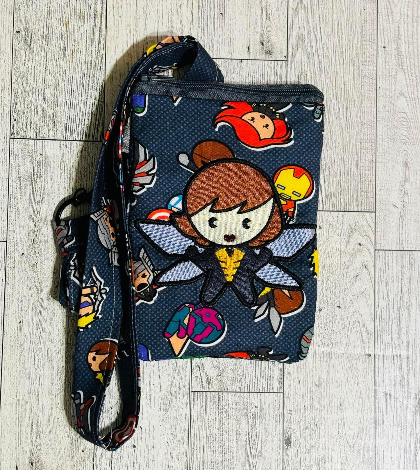 Wasp Chibi Bag Buddy mini Zipper Pouch
