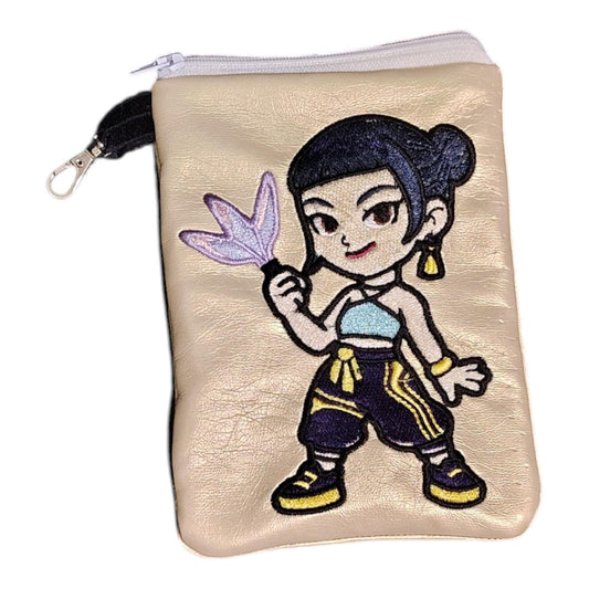 Z Hunter Bag Buddy - Mini Zipper Pouch for Phones & Essentials  - Handmade Fandom Accessory
