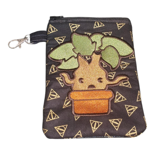 Screaming ManInspired Bag Buddy  Tiny Plant, Big Attitude