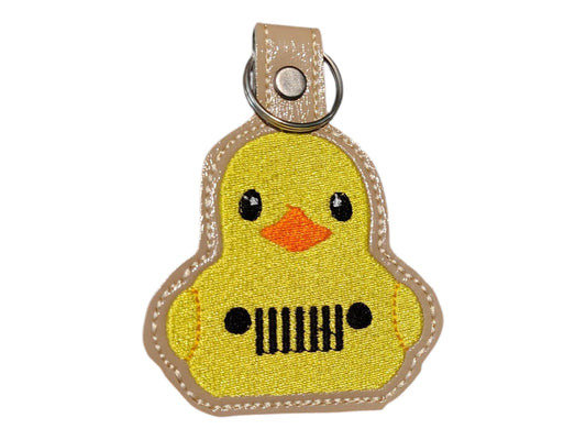 Yellow Rubber Duck  Keychain