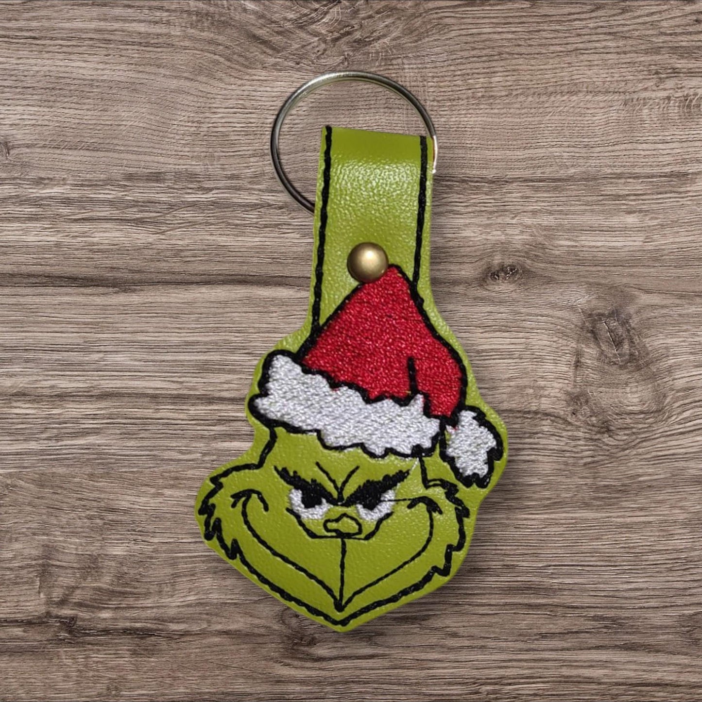 Mean Green Guy  Keychain