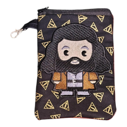 Hairy Wizard Bag Buddy Mini Zipper Pouch