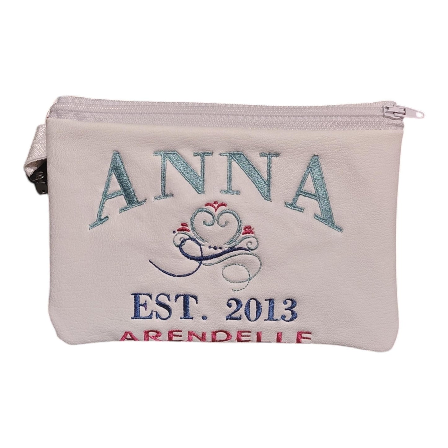 Princess Anna Inspired Wristlet (5 x 7)  Brave, Loyal, and Full of Heart