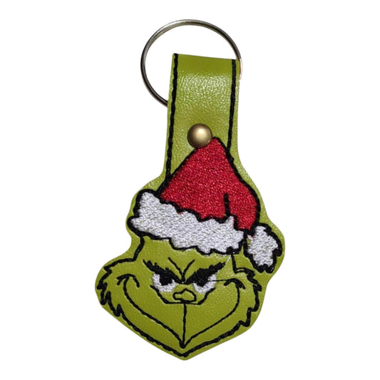 Mean Green Guy  Keychain
