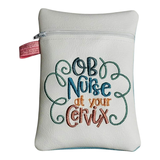 OB Nurse Gift Funny Zipper Pouch Bag Charm