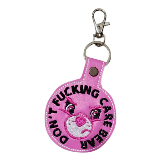 Aggressive Adult Bear Key Chain