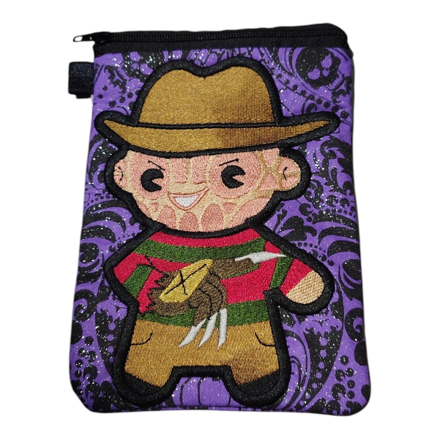 Scary Nightmare Guy Bag Buddy Mini Zipper Pouch