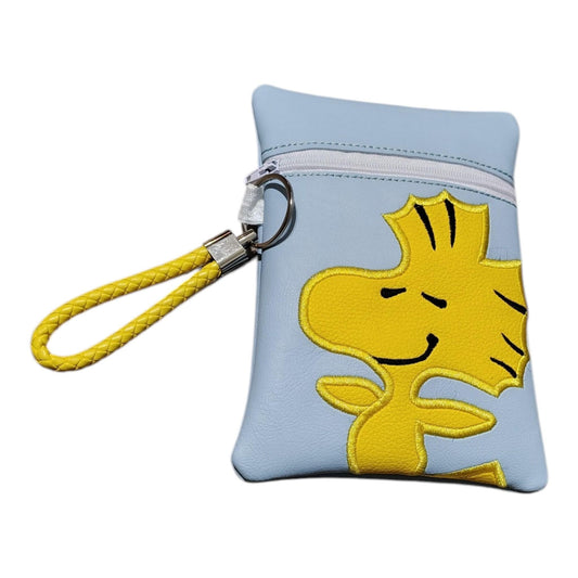 Yellow Bird Bag Buddy Mini Zipper Pouch