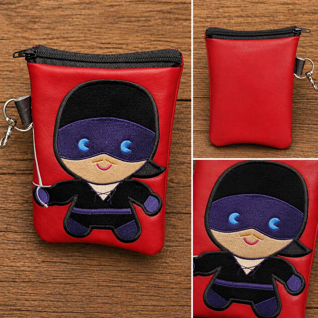 Bag Buddy My Sweet Wesley Mini Zipper Bag Handmade