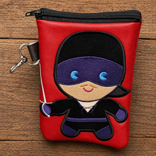 Bag Buddy My Sweet Wesley Mini Zipper Bag Handmade