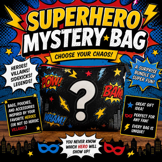 Witty Chaos Hero and Villain Mystery Bags