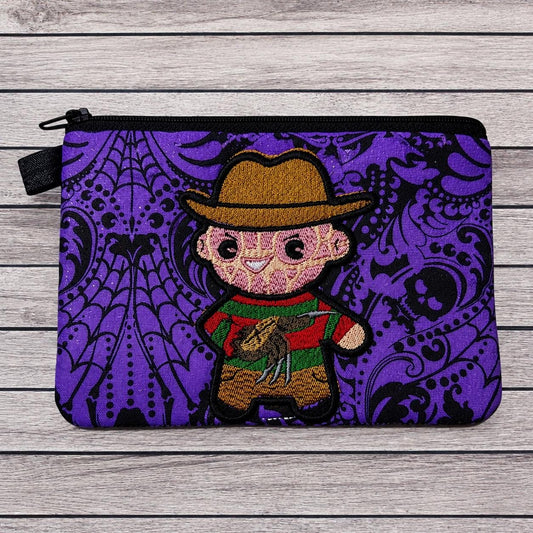 Scary Nightmare Guy Bag Buddy Mini Zipper Pouch