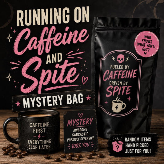 Running on Caffeine & Spite Mystery Bag
