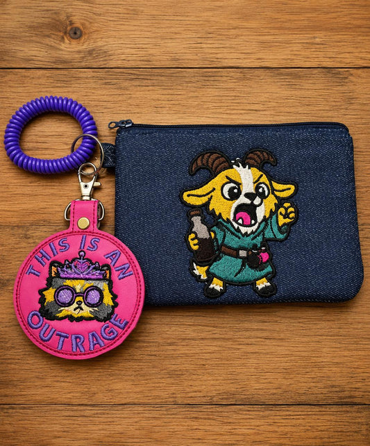 Level Up Survival Gift Set | RPG Inspired Adventure Pouch Set | Fantasy Dungeon Explorer Gift | Gamer Accessory Bundle | Chaos Adventure Set