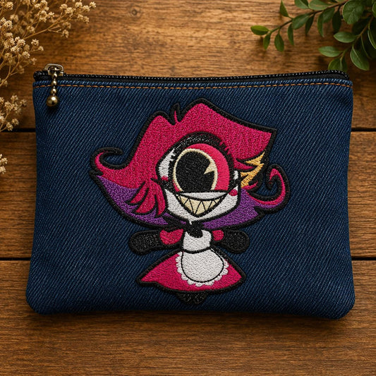 Hazbin Hotel Nifty Embroidered Pouch