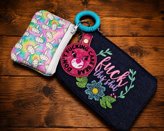 Zero F*cks Mystery Bag | Adult Mystery Gift | Sarcastic Handmade Accessories | Spicy Surprise  | Profanity Gift | Funny Gift for Best Friend