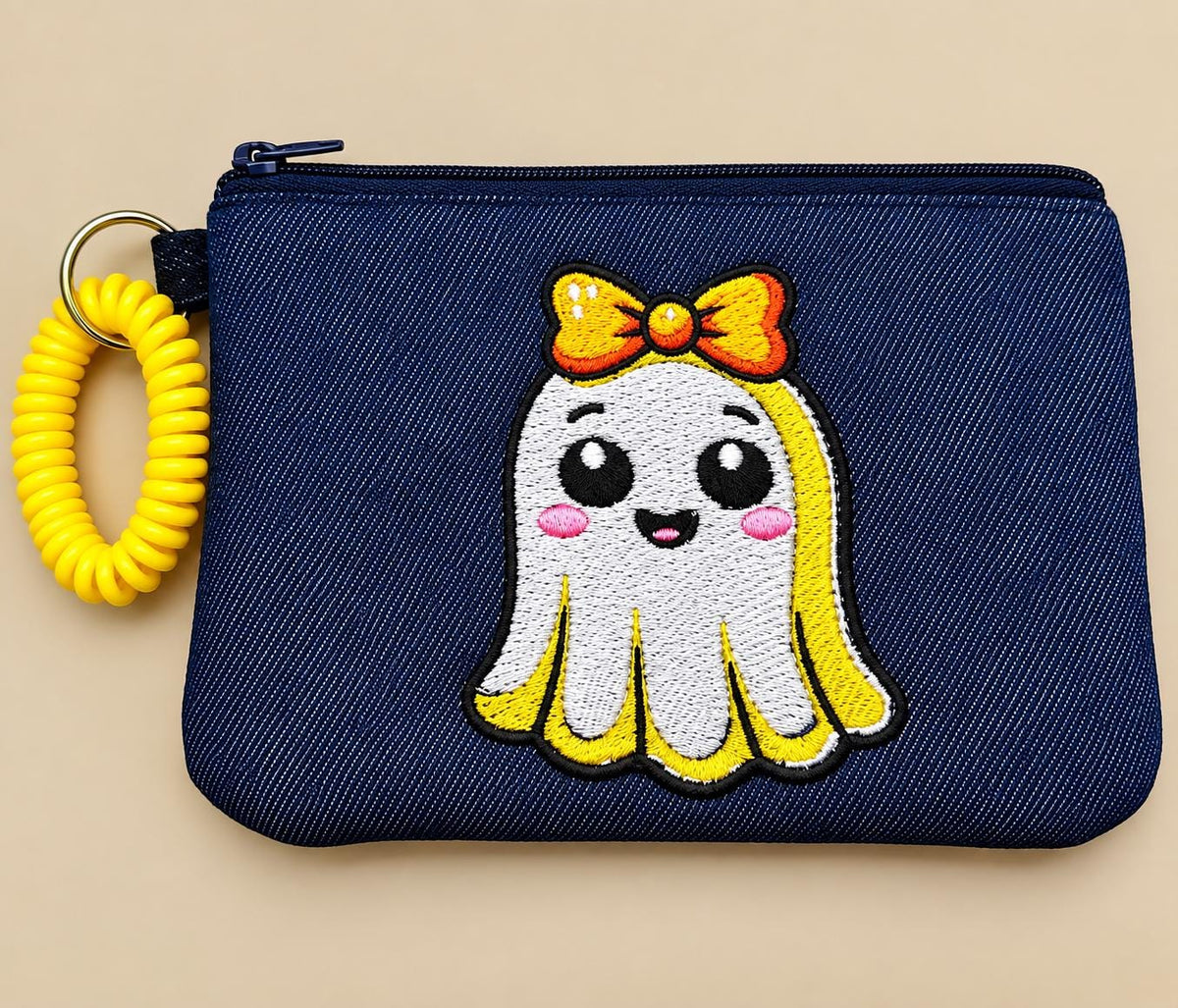 Penelope the Poltergeist | Embroidered Bag Buddy